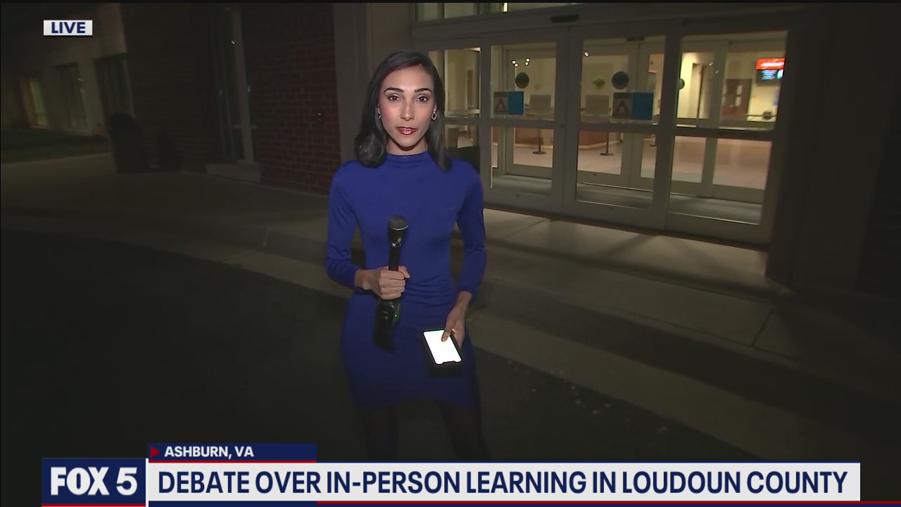 Debate over in-person learning in Loudoun County