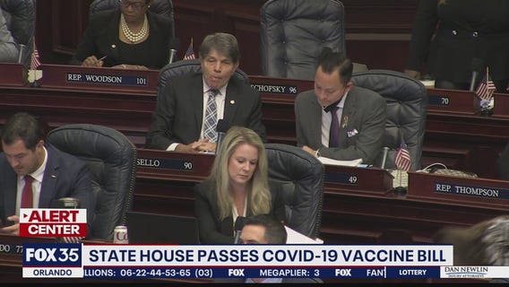 Florida House passes COVID-19 vaccine bill