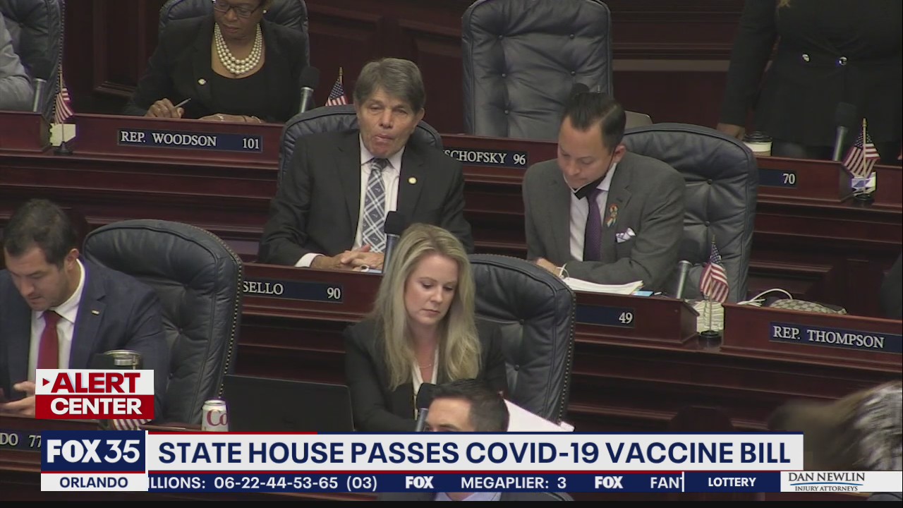 Florida House passes COVID-19 vaccine bill
