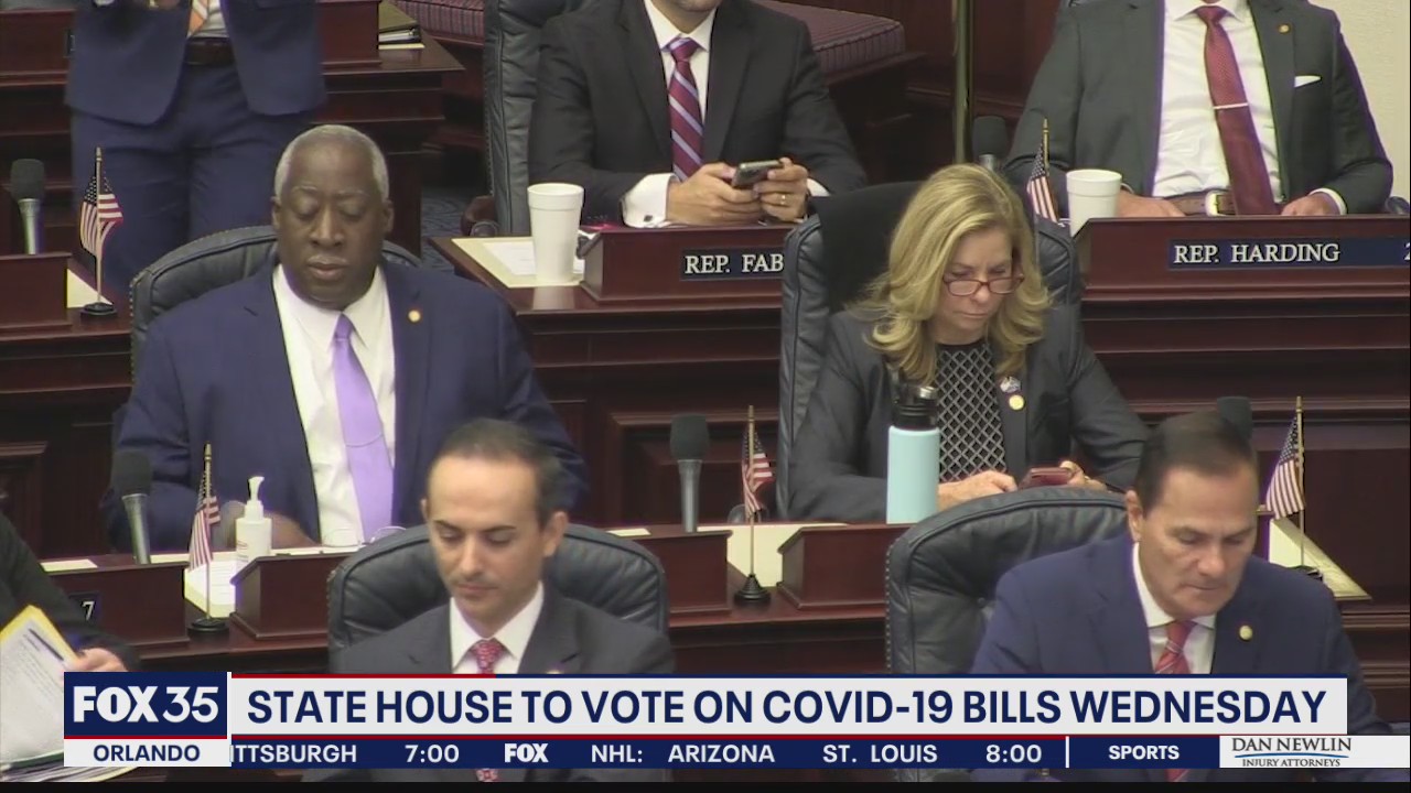 Florida State House to vote on COVID-19 bills