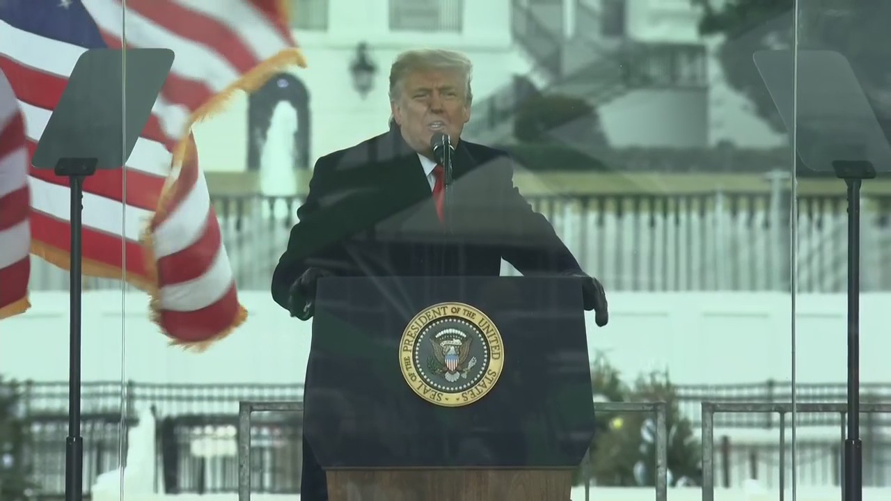 President Trump calls on crowd to go to Capitol building | FOX 5 DC