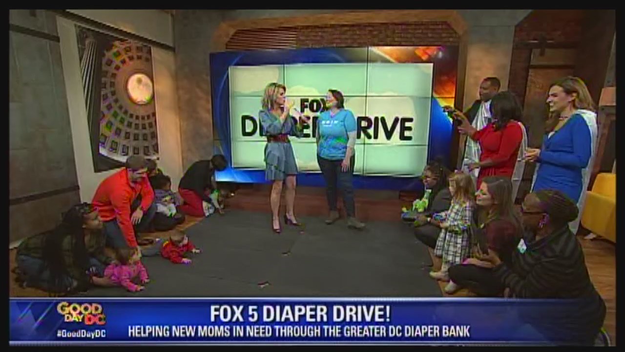 Friday Flashback: FOX 5 DC Diaper Drive!