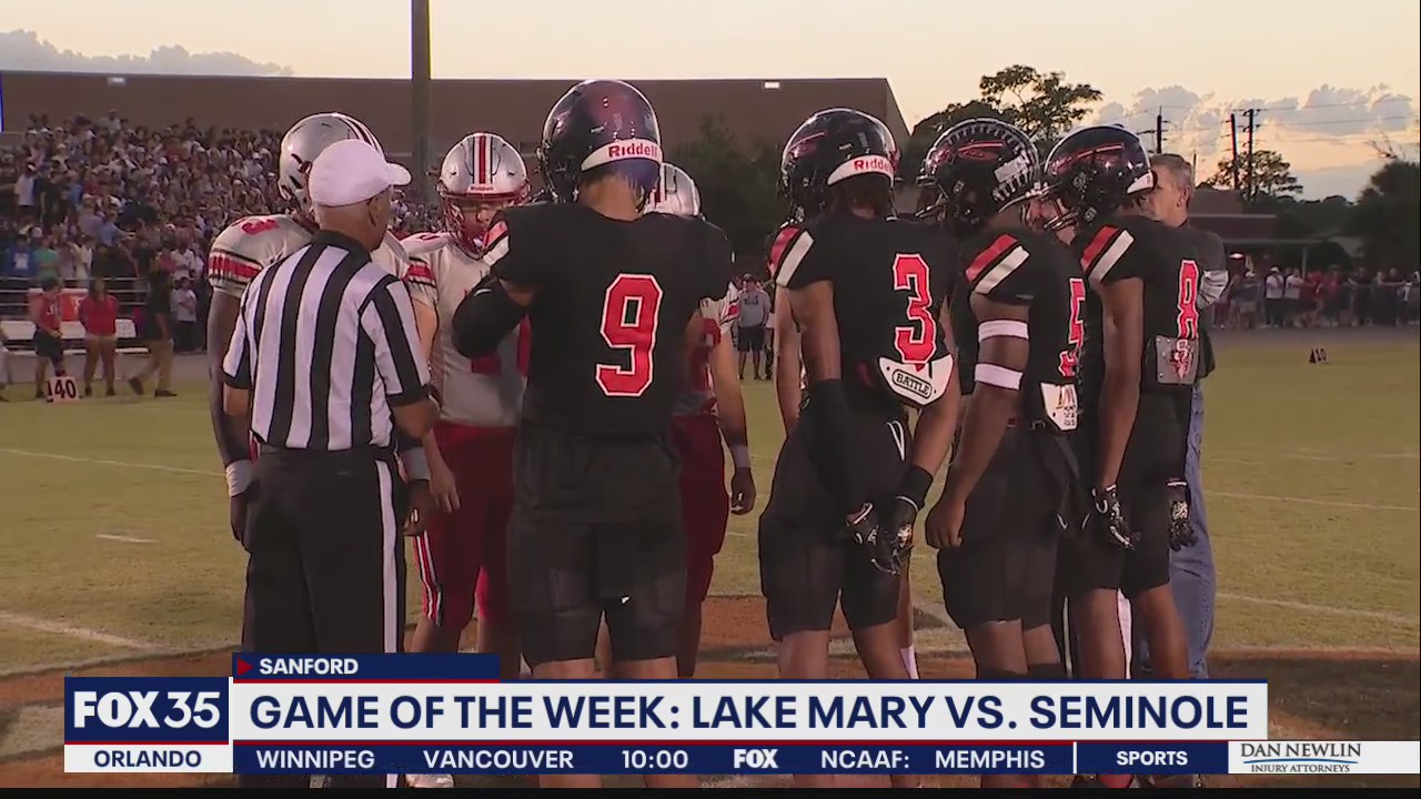FOX 35 Football Friday: Seminole hosting Lake Mary