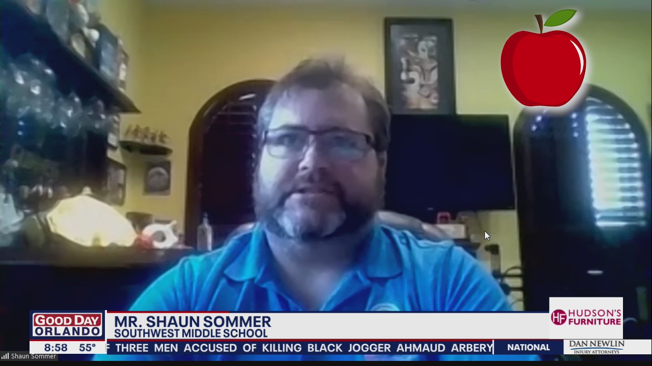 Teacher of the Week: Mr. Shaun Sommer