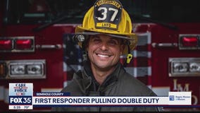 First responder pulls double duty as firefighter, sheriff's deputy