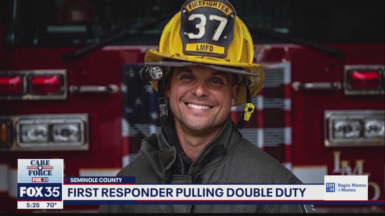 First responder pulls double duty as firefighter, sheriff's deputy