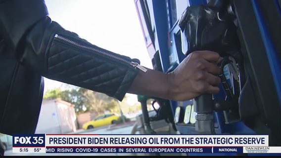 President Biden releasing oil from strategic oil reserve