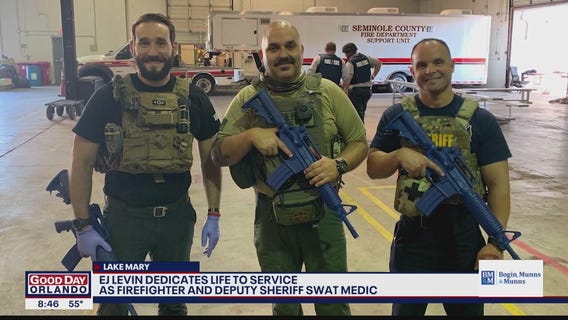 FOX 35 Care Force: 20-year Lake Mary firefighter shares his selfless mission in life