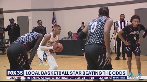 Central Florida basketball star beating the odds