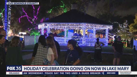 Holiday Lights Tour: Holiday celebration going on now in Lake Mary