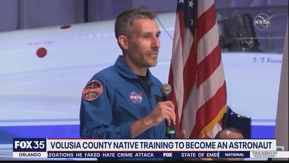 Volusia County native training to become astronaut
