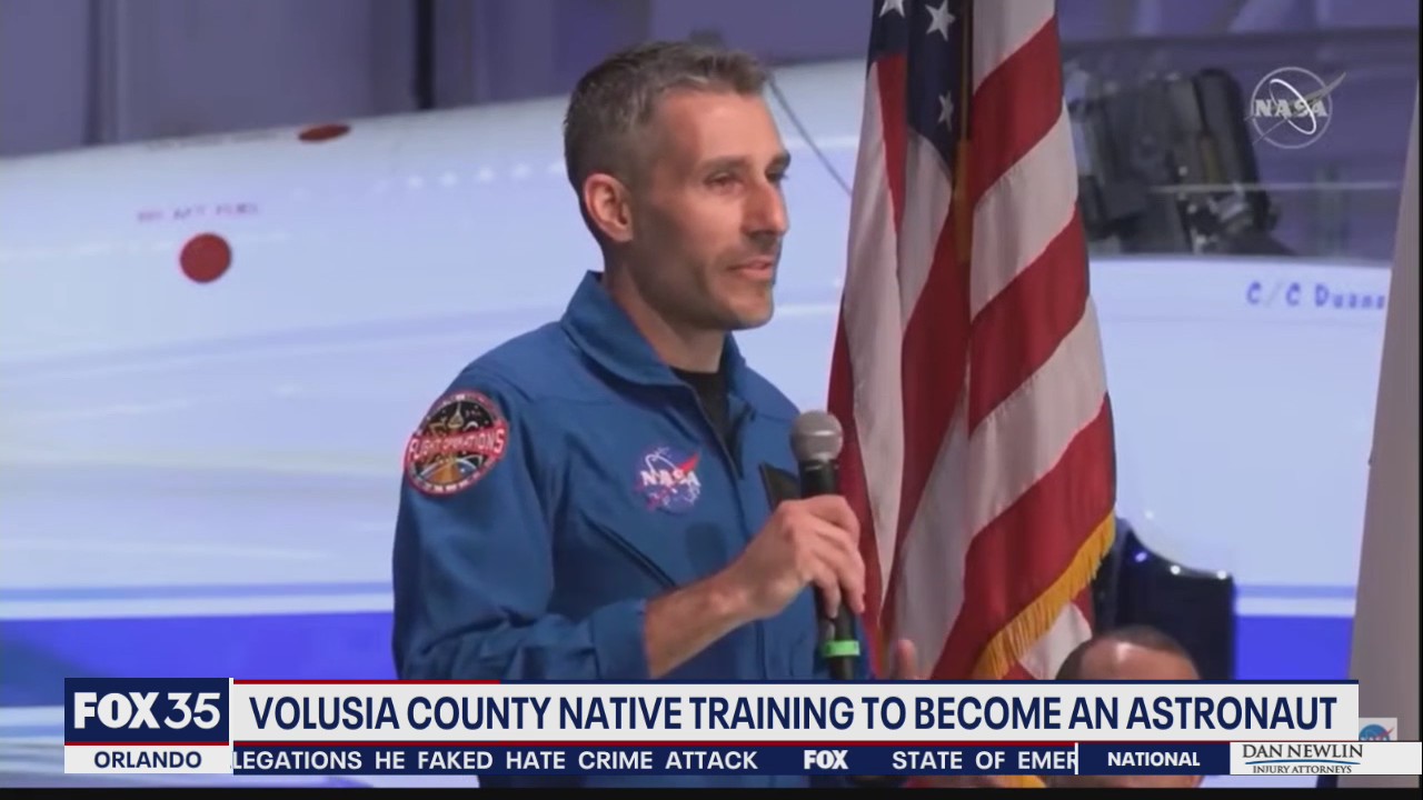 Volusia County native training to become astronaut
