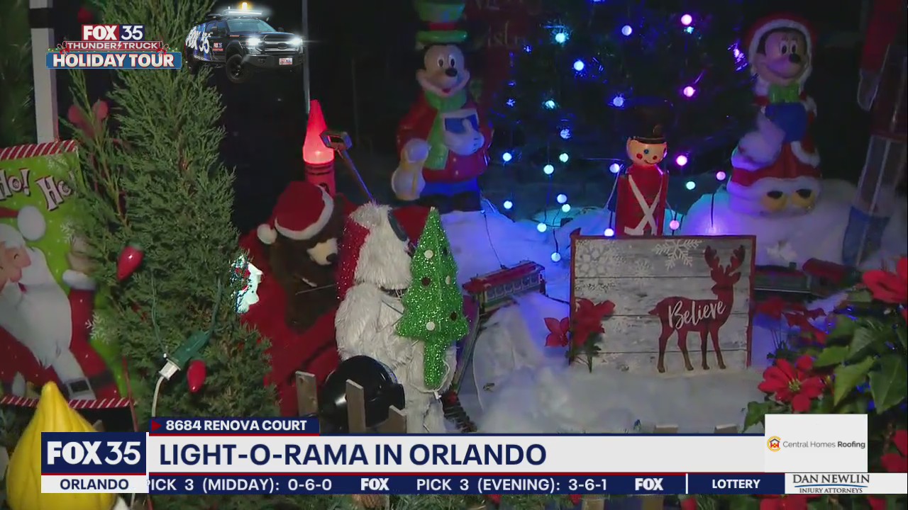 Holiday Lights Tour:  'Light-O-Rama' in Orlando