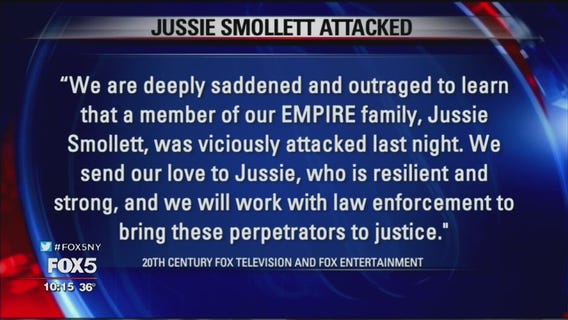 Jussie Smollett brutalized