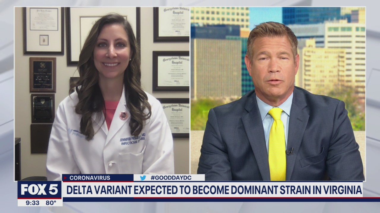 Delta variant expected to become the dominant strain in Virginia