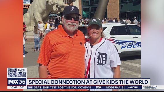 Couple shares special connection at Give Kids The World