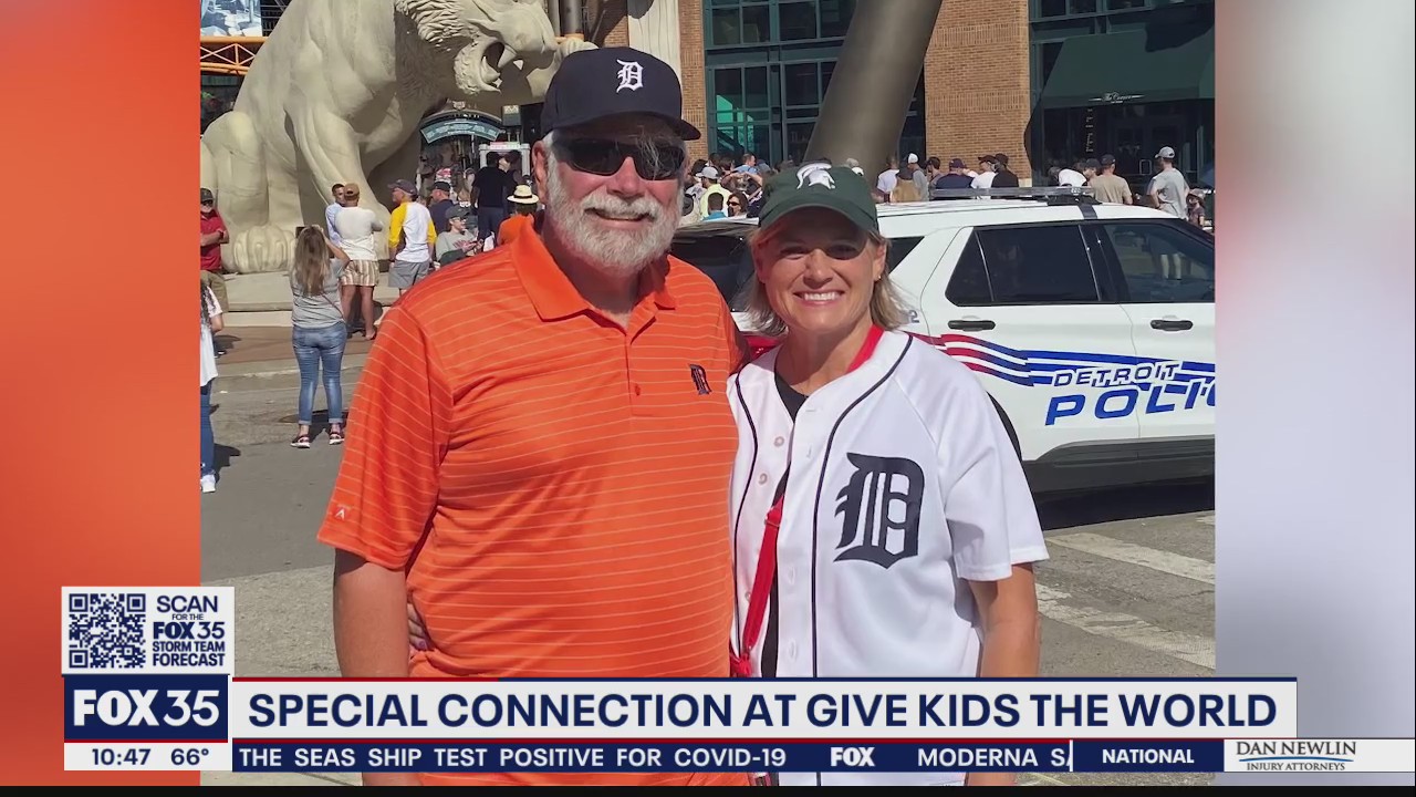 Couple shares special connection at Give Kids The World