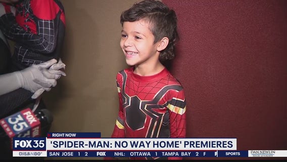 Central Floridians pack movie theaters to see 'Spider-Man: No Way Home'