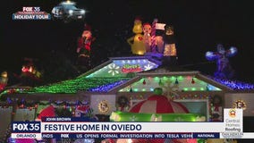Holiday Lights Tour: Cutoff Branch Court in Oviedo