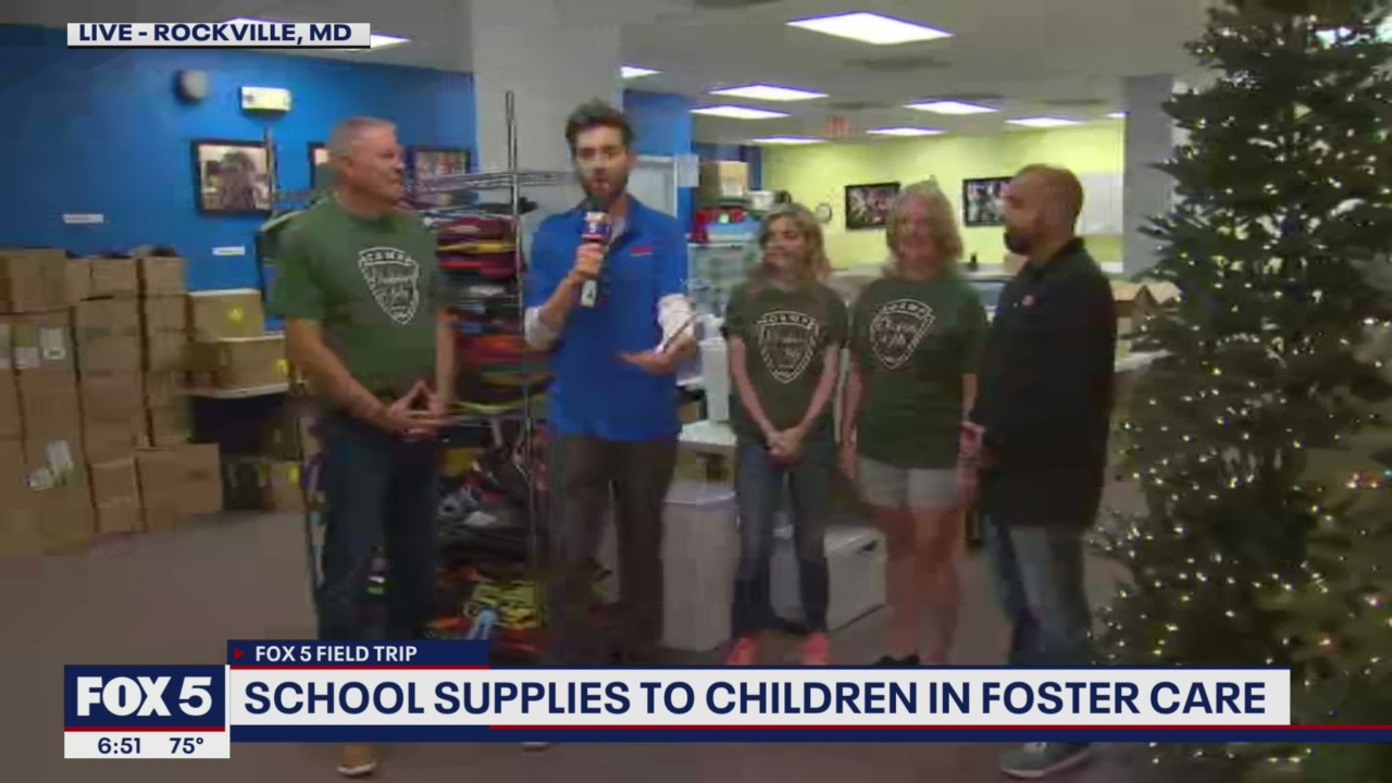 School supplies to children in foster care