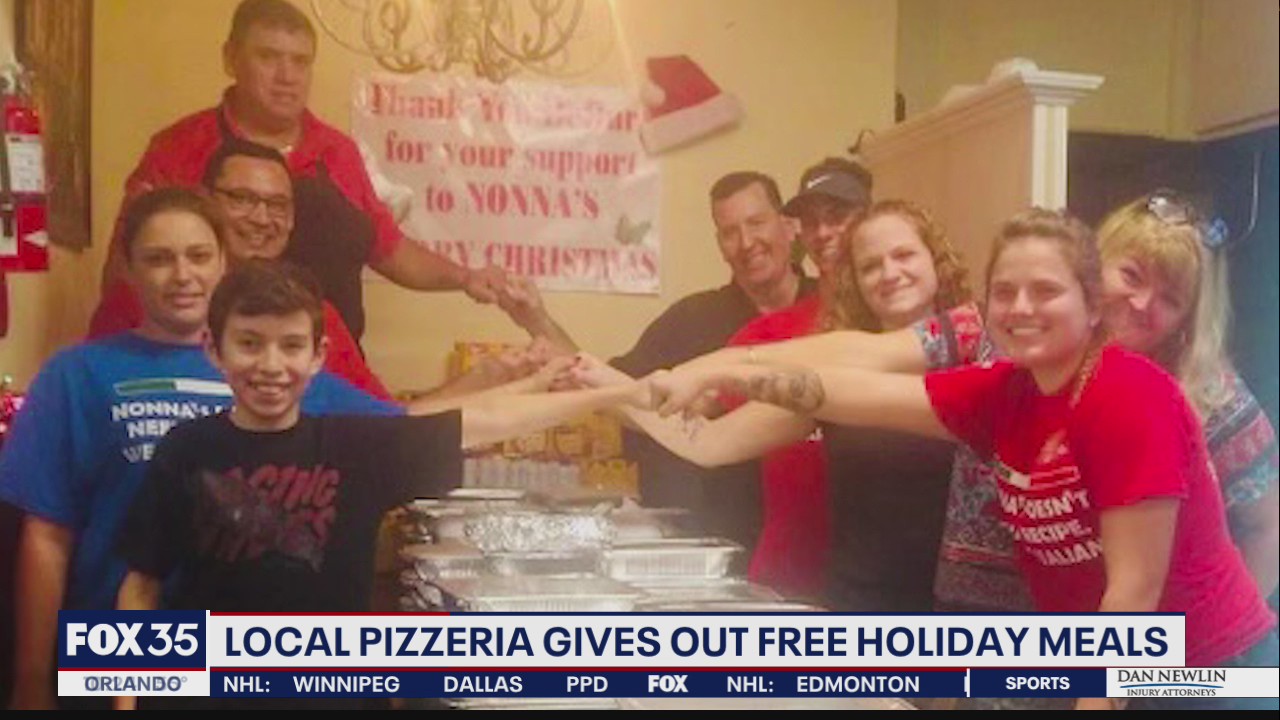 DeBary's Nonna Maria's Pizzeria providing meals for families in need