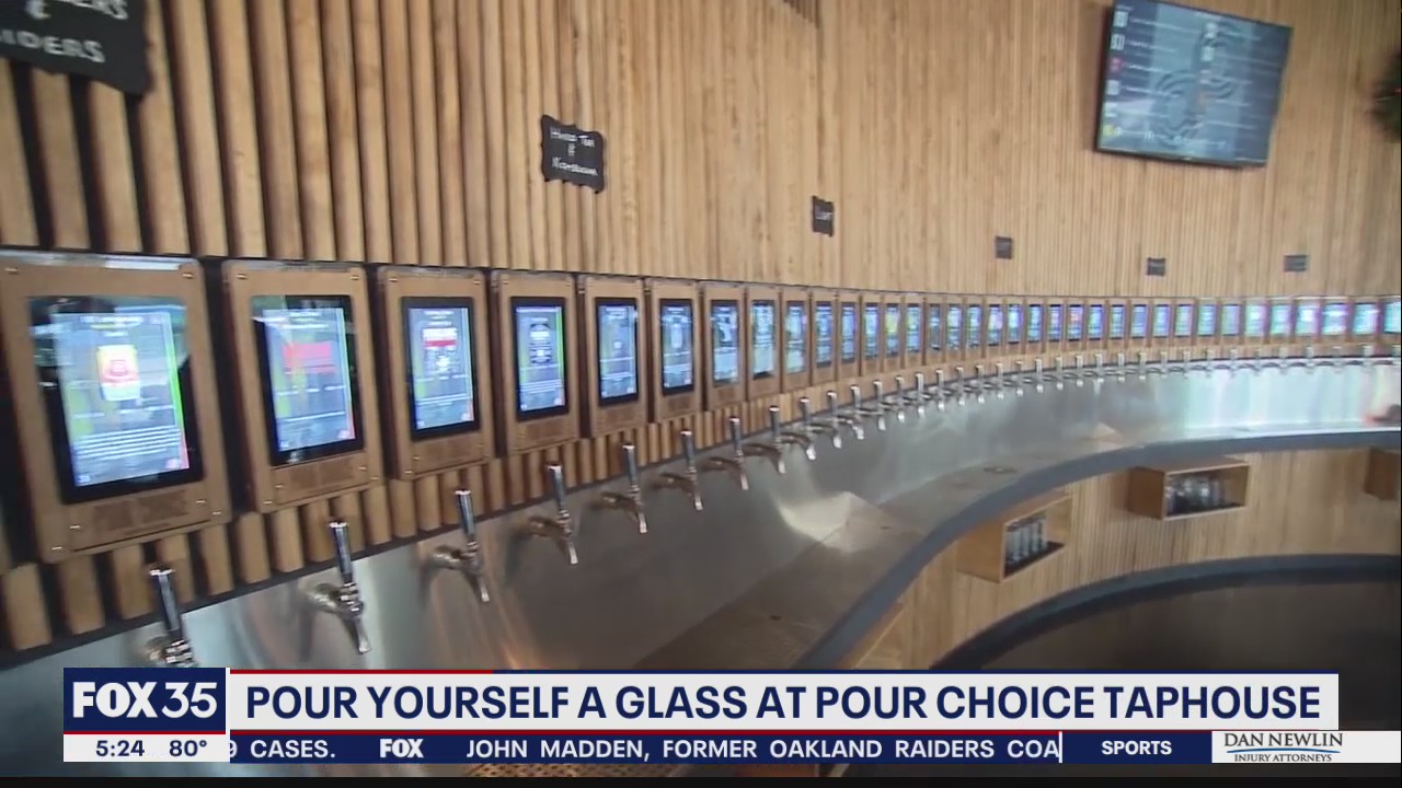 Pour yourself a glass of brew at Pour Choice Taproom