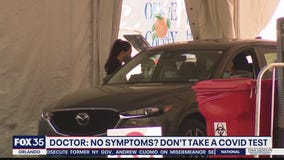 Doctor: Use common sense when deciding on COVID test