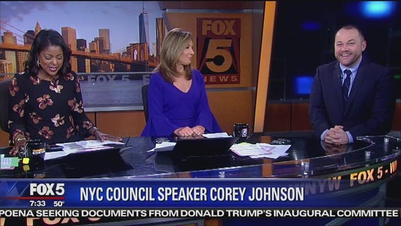 NYC Council Speaker Corey Johnson
