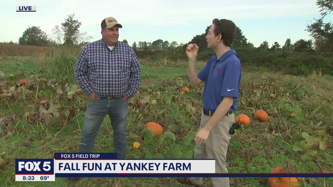 FOX 5 FIELD TRIP: Fall fun at Yankey Farms