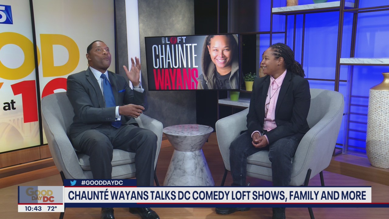Chaunte Wayans talks DC Comedy Loft shows, family and more
