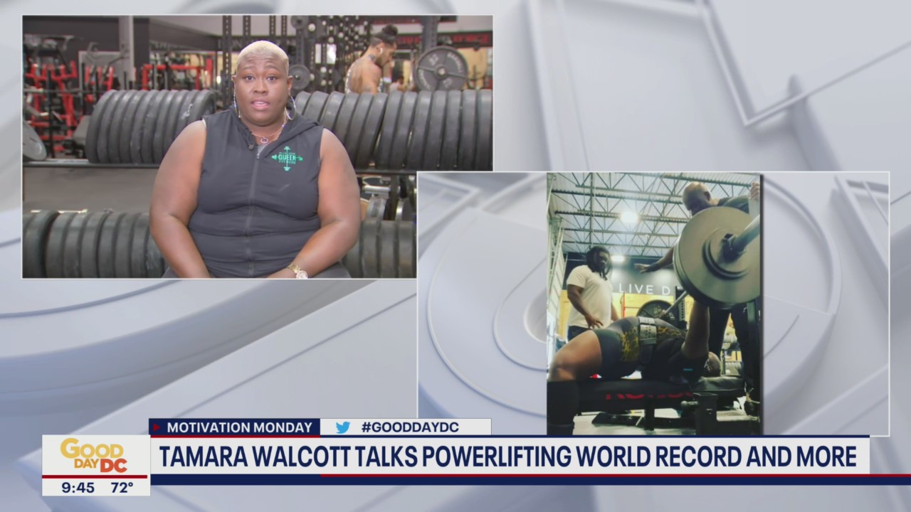 Tamara Walcott talks powerlifting world record and more