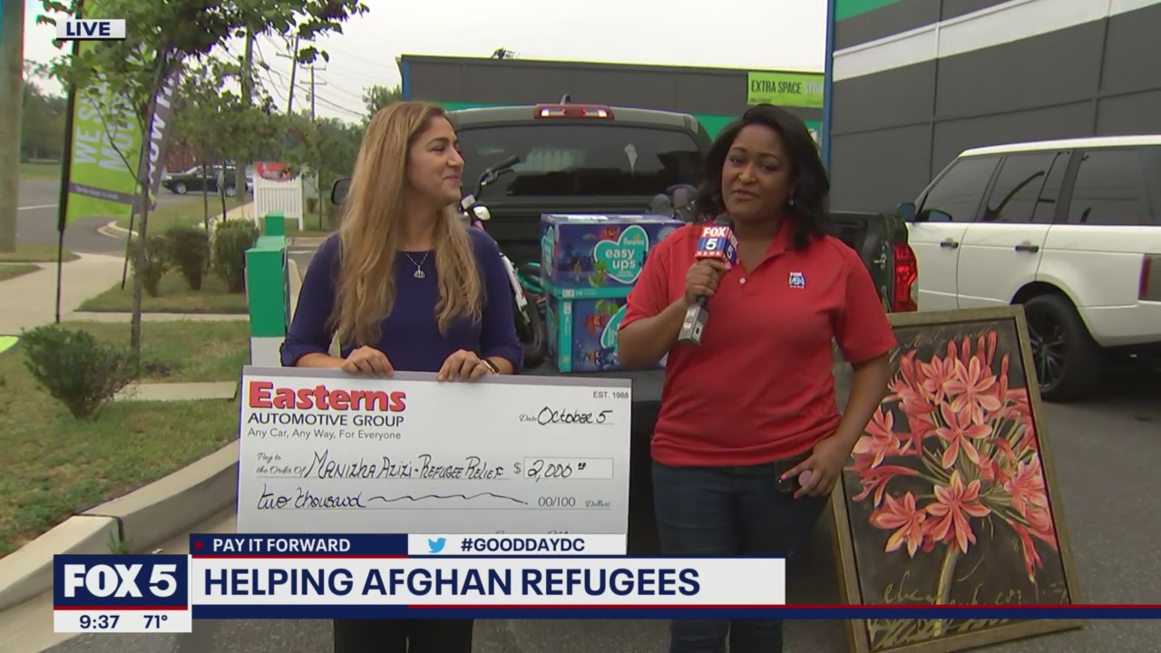 Paying it forward to those helping Afghan refugees