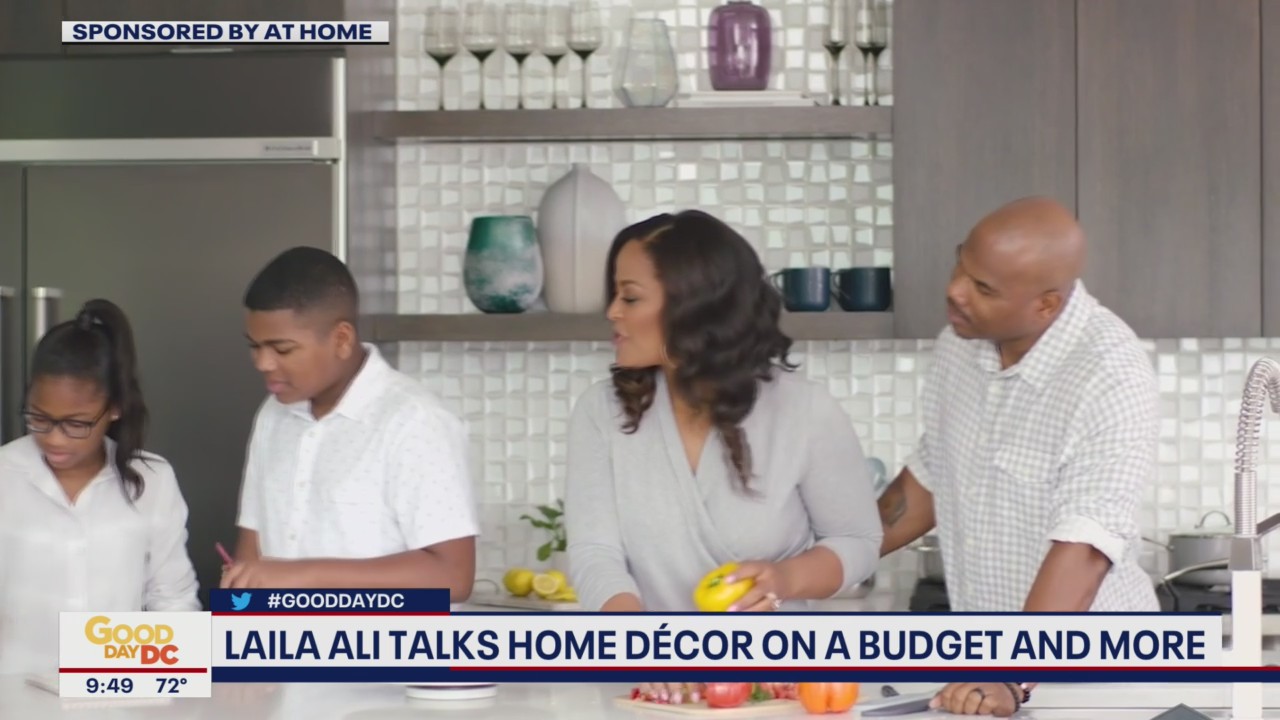 Laila Ali talks home d?cor on a budget