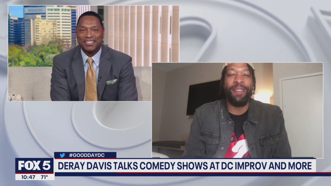 DeRay Davis talks Dave Chappelle controversy and his latest comedy show at DC Improv