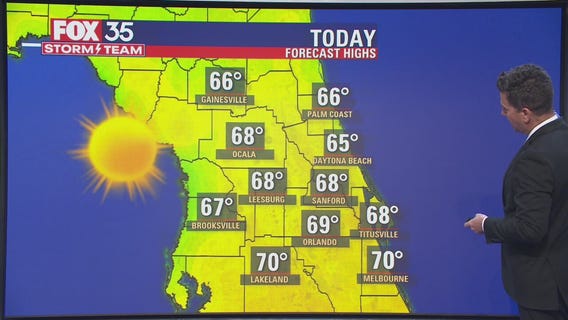 Cold fronts bringing cooler temperatures to Central Florida