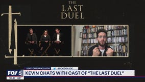 Kevin chats with the cast of The Last Duel