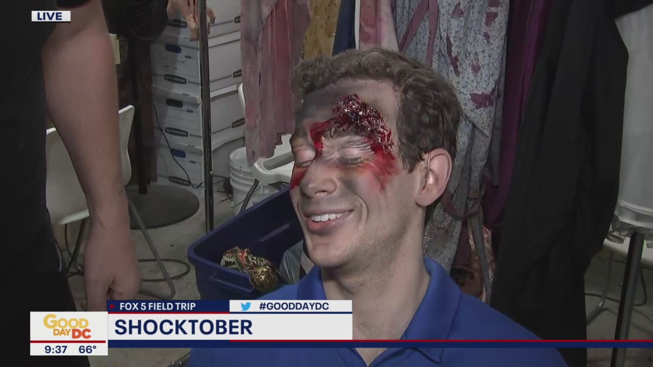 FOX 5 FIELD TRIP: Spooky makeup at Shocktober