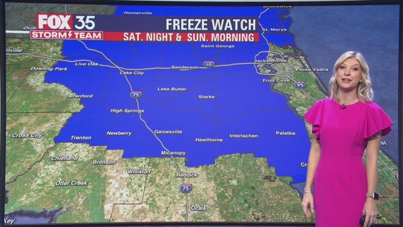 Big cold front moving through Central Florida