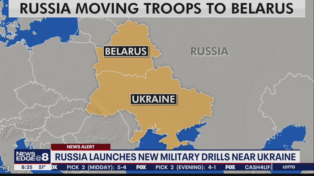 Russia launches new military drills near Ukraine