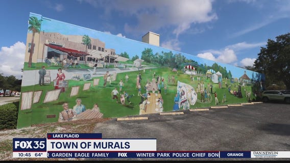 Lake Placid murals have drawn crowds to Highlands County town for 3 decades