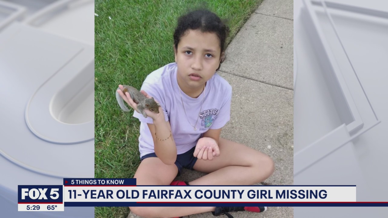 11-year-old ?endangered? girl missing from Fairfax County | FOX 5 DC