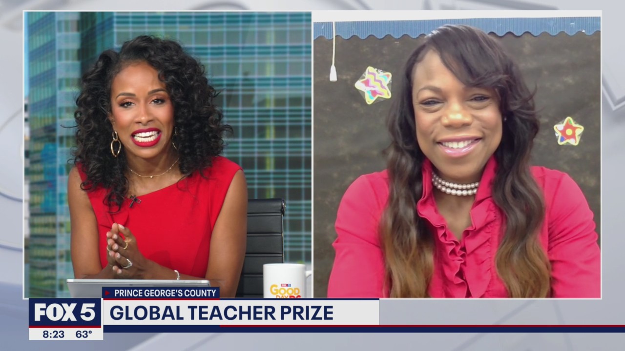 Global prize awarded to Prince George's County teacher