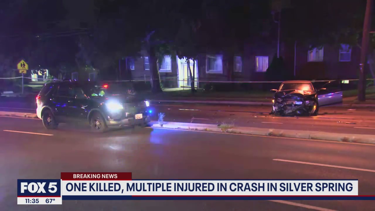 1 killed, multiple injured in Silver Spring crash | FOX 5 DC