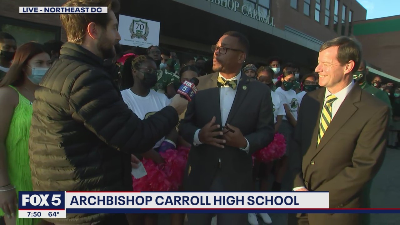 SHOW US YOUR SPIRIT: Archbishop Carroll High School showing the spirit!