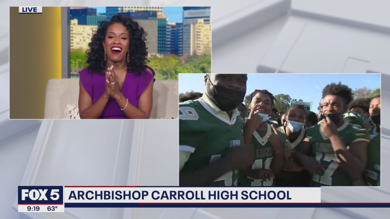 SHOW US YOUR SPIRIT: Amazing energy at Archbishop Carroll High