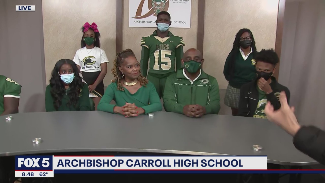 SHOW US YOUR SPIRIT: Archbishop Carroll High School ready for the big game!