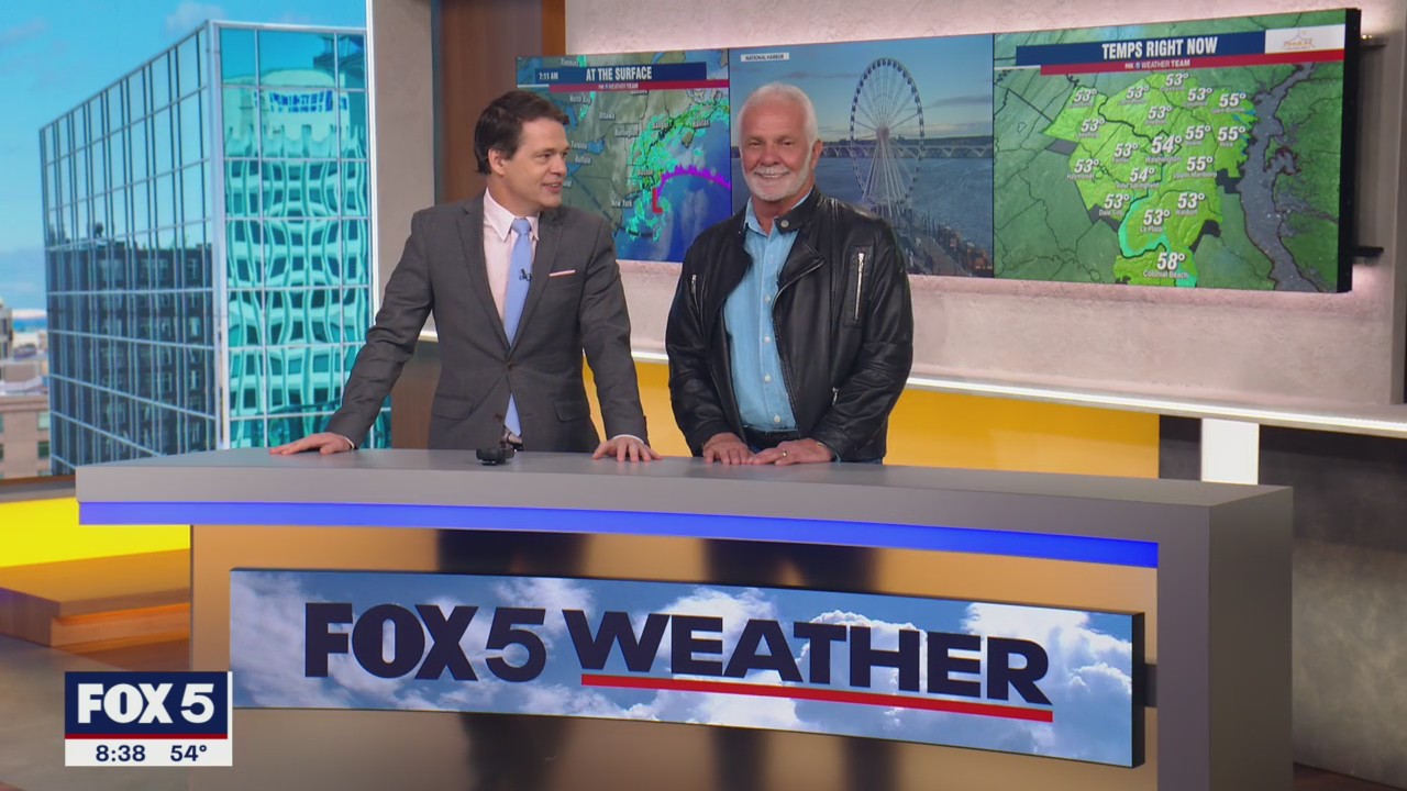Below Deck's Captain Lee helps Tucker with the weather!