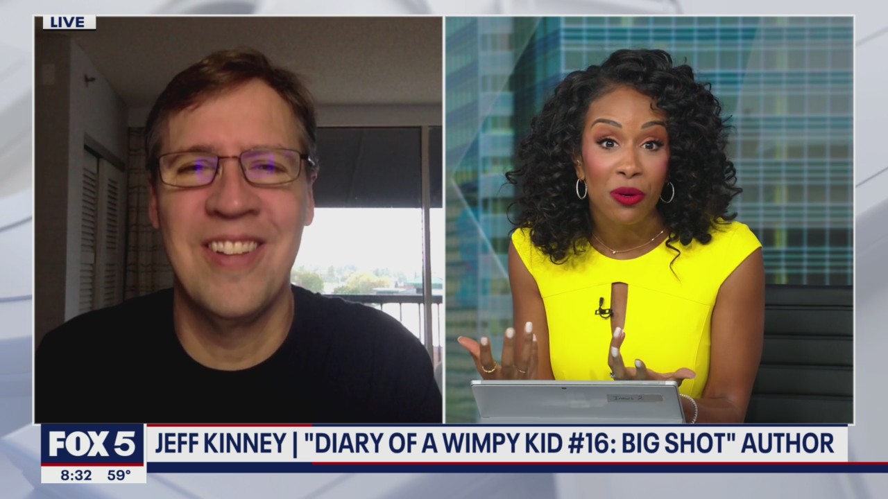 Diary of a Wimpy Kid author Jeff Kinney talks new book and more!