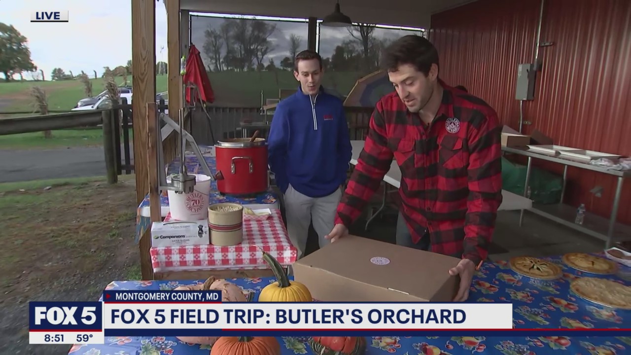 FOX 5 FIELD TRIP: Everything fall Butler's Orchard!