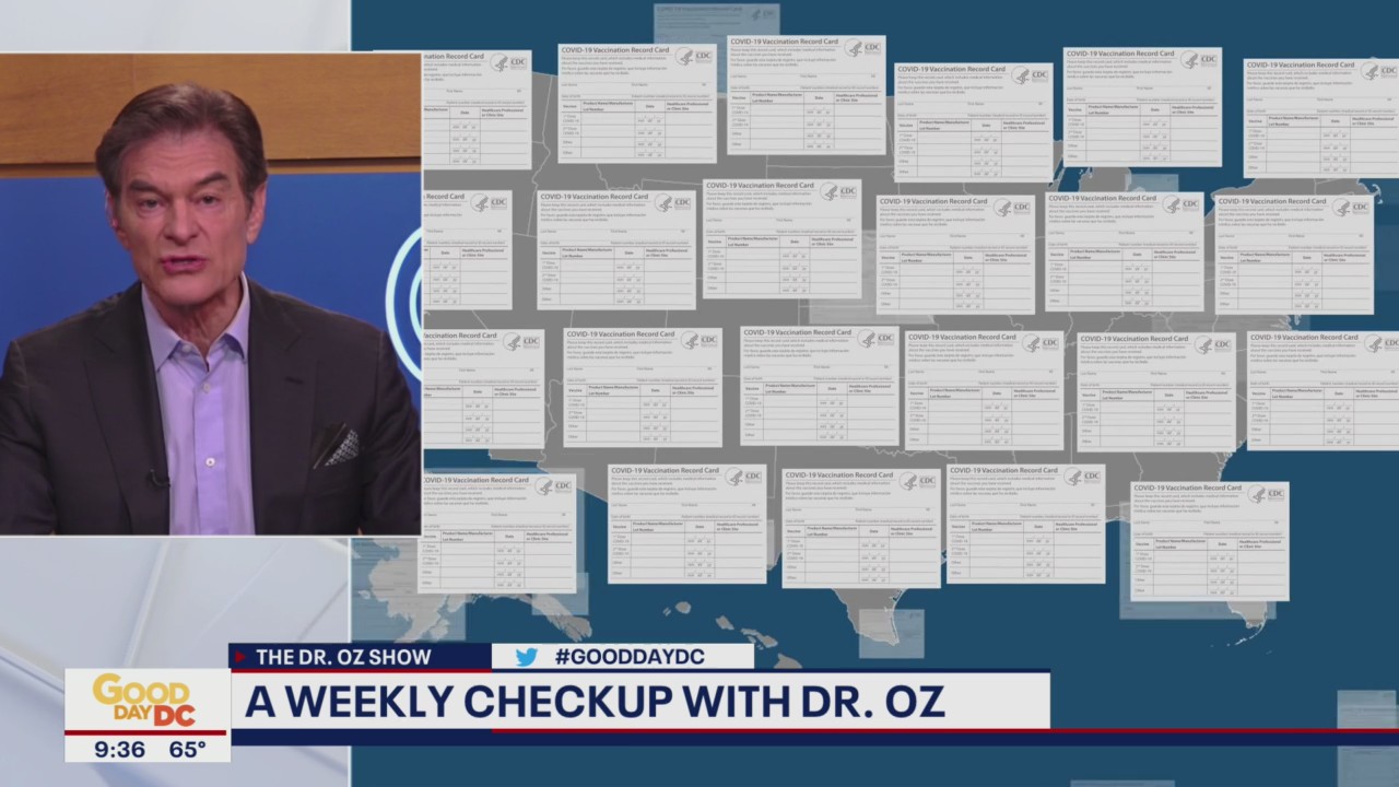 Dr. Oz talks mixing and matching COVID-19 booster shots